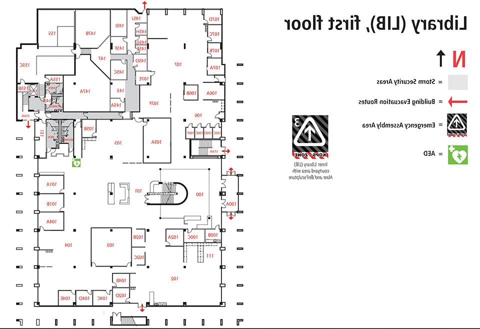 library map first floor